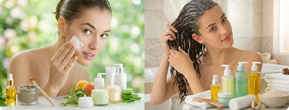 Natural Care for Healthy Skin & Strong Hair